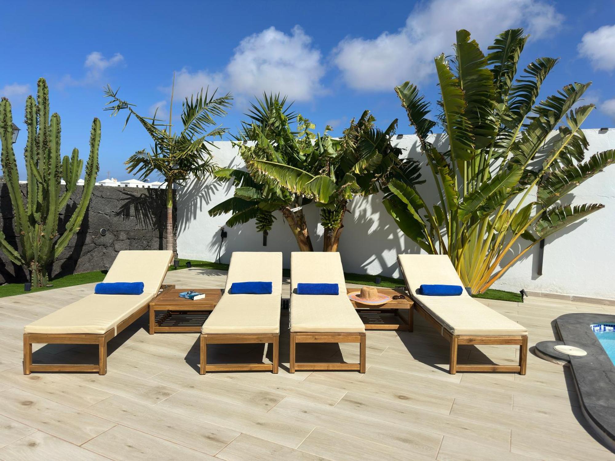 Villa Playa Blanca - Heated Pool, Aircon Eksteriør billede